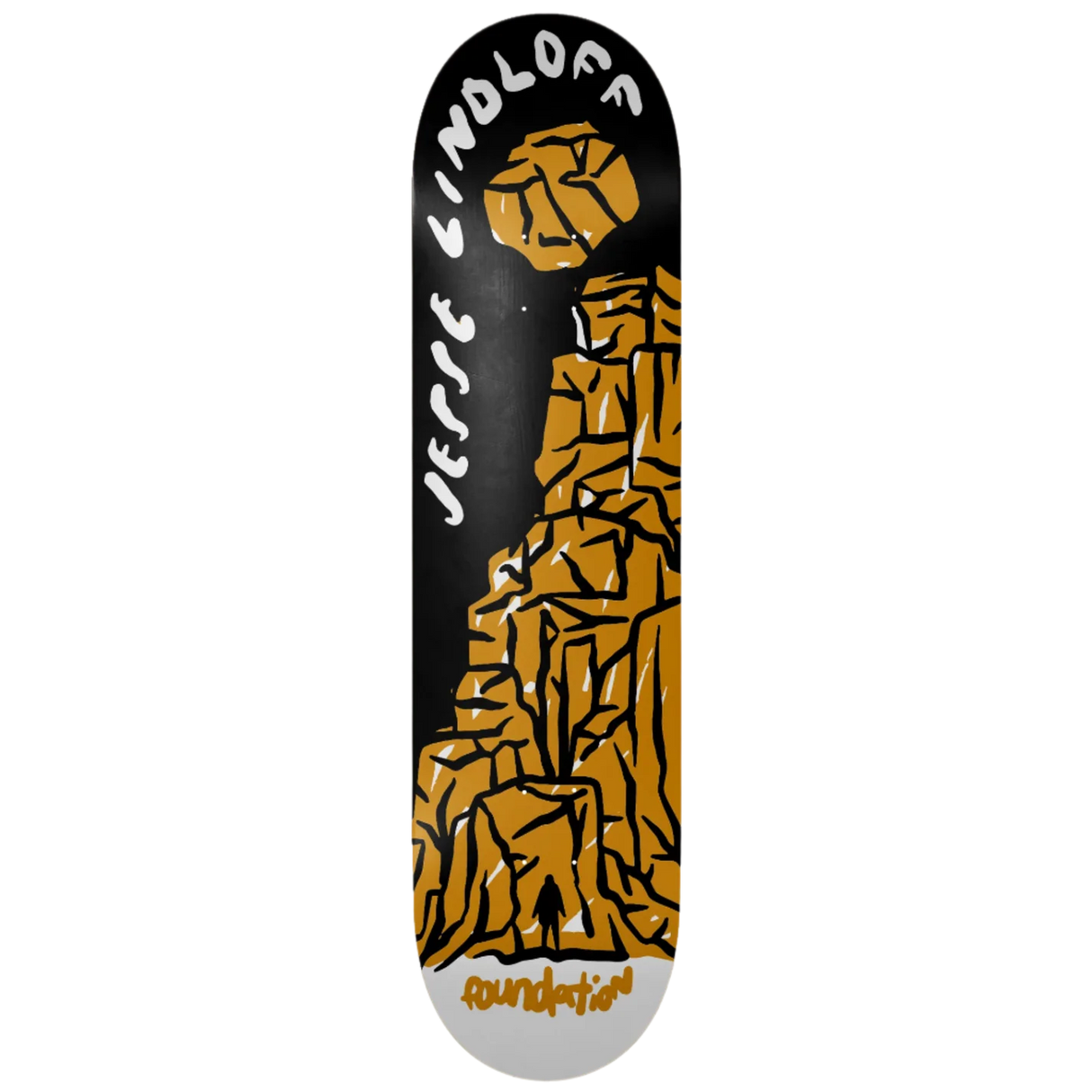Foundation Lindloff Impending Doom 8.25" Skateboard Deck