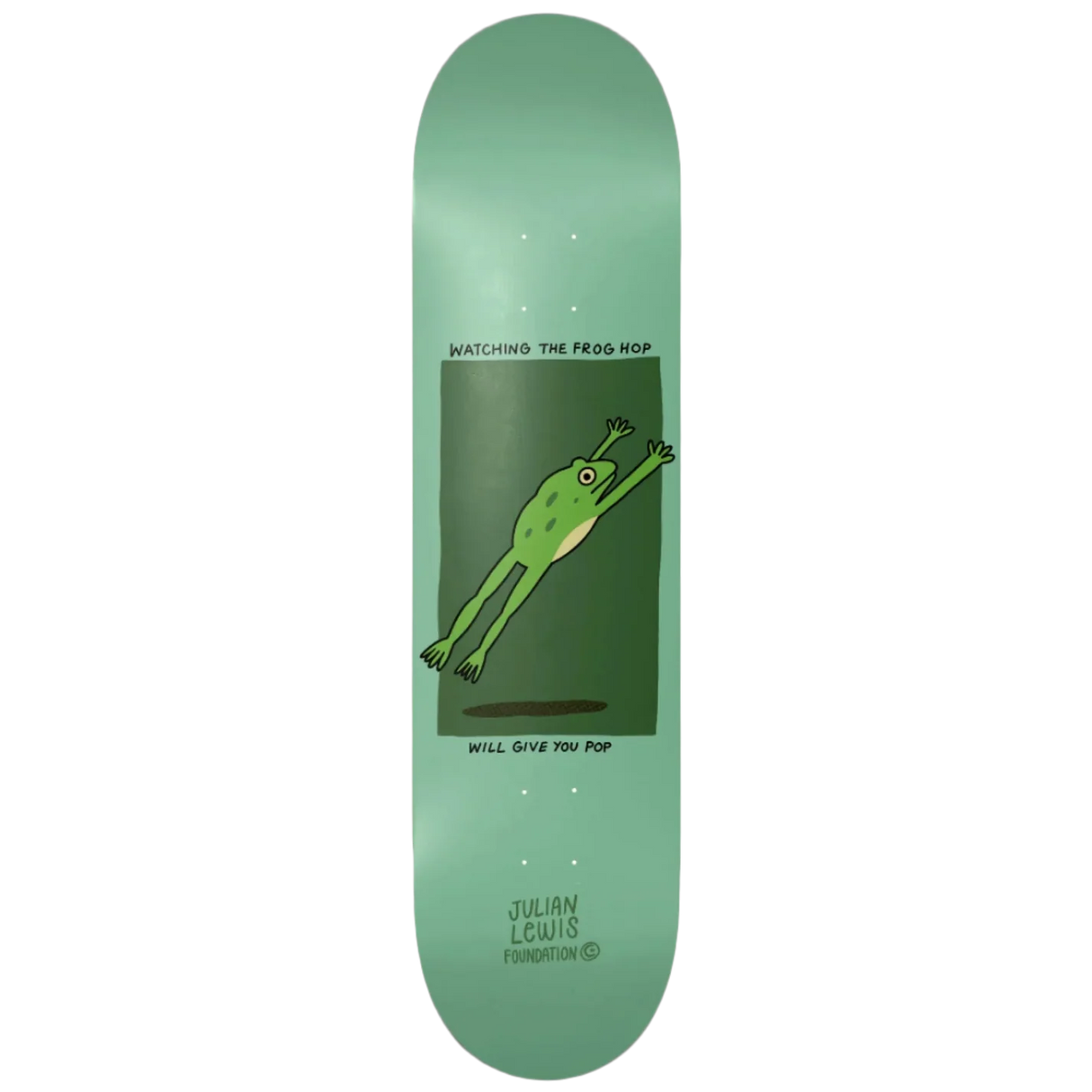 Foundation Lewis Nature Rhyme 8.0" Skateboard Deck
