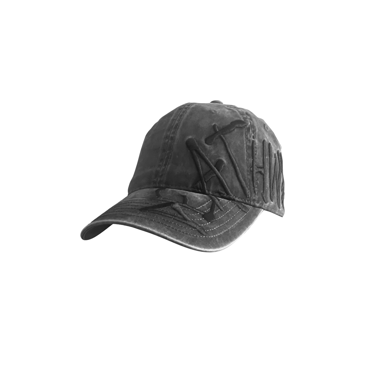 Deathwish Framework Black Dad Velcro Hat