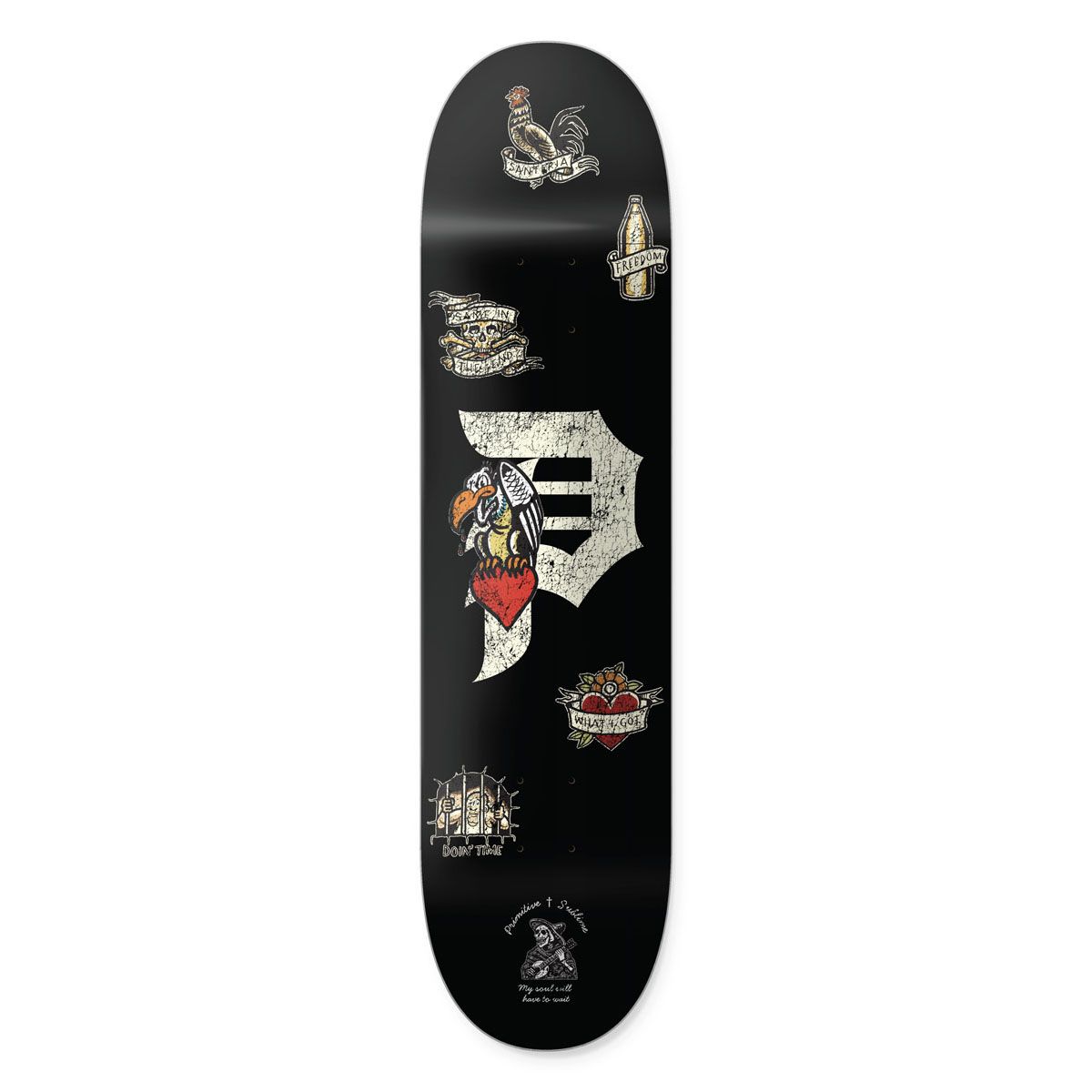 Primitive x Sublime Freedom 8.125" Skateboard Deck
