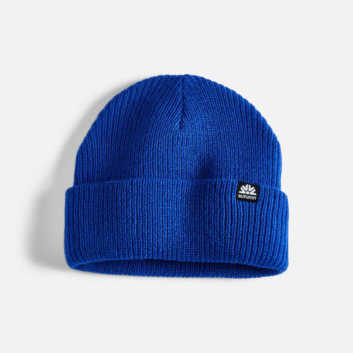 Autumn Simple Cobalt Beanie