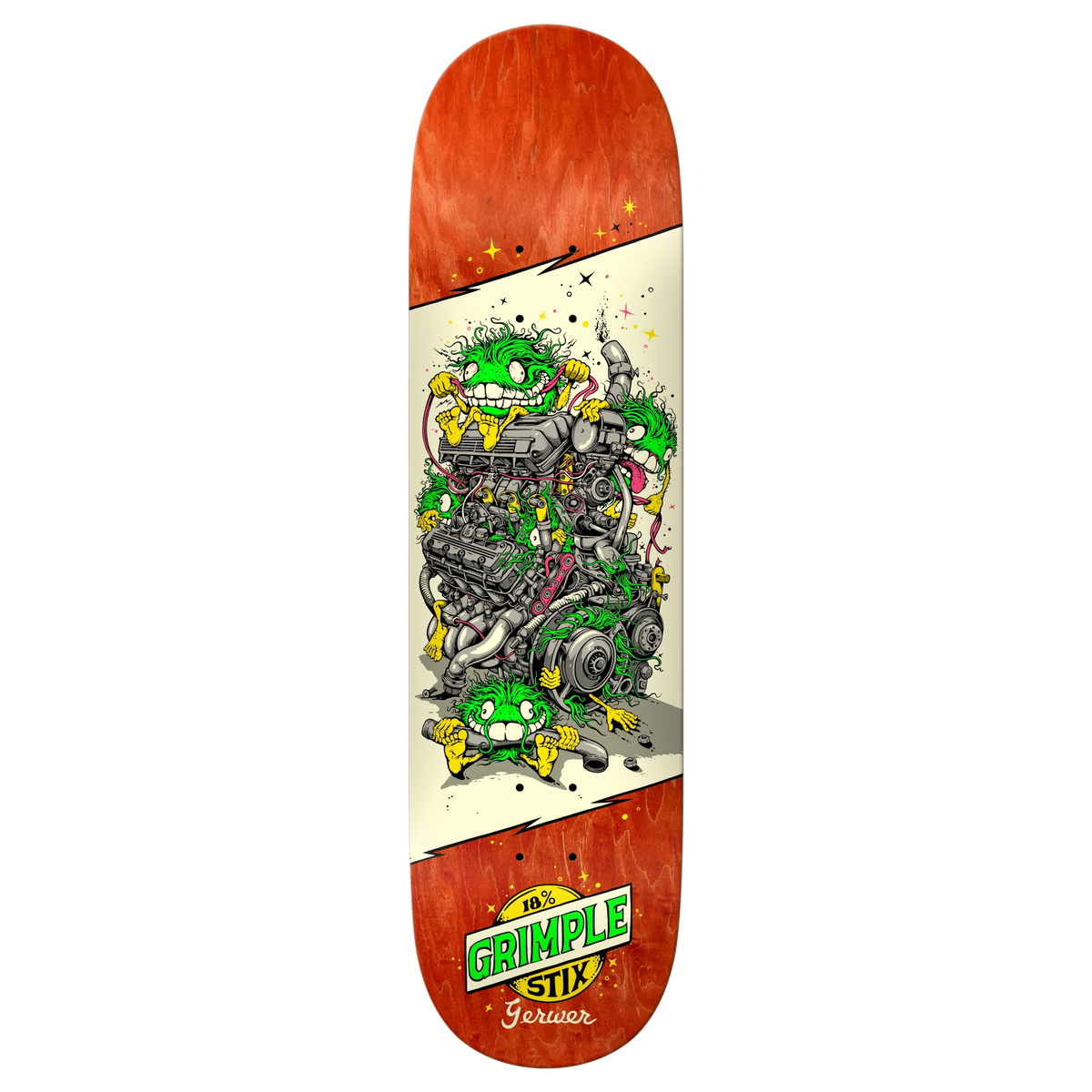 ANTI HERO Gerwer Mad Scientist 8.28インチ Anti-Hero Gerwer Grimple Revs 8.28