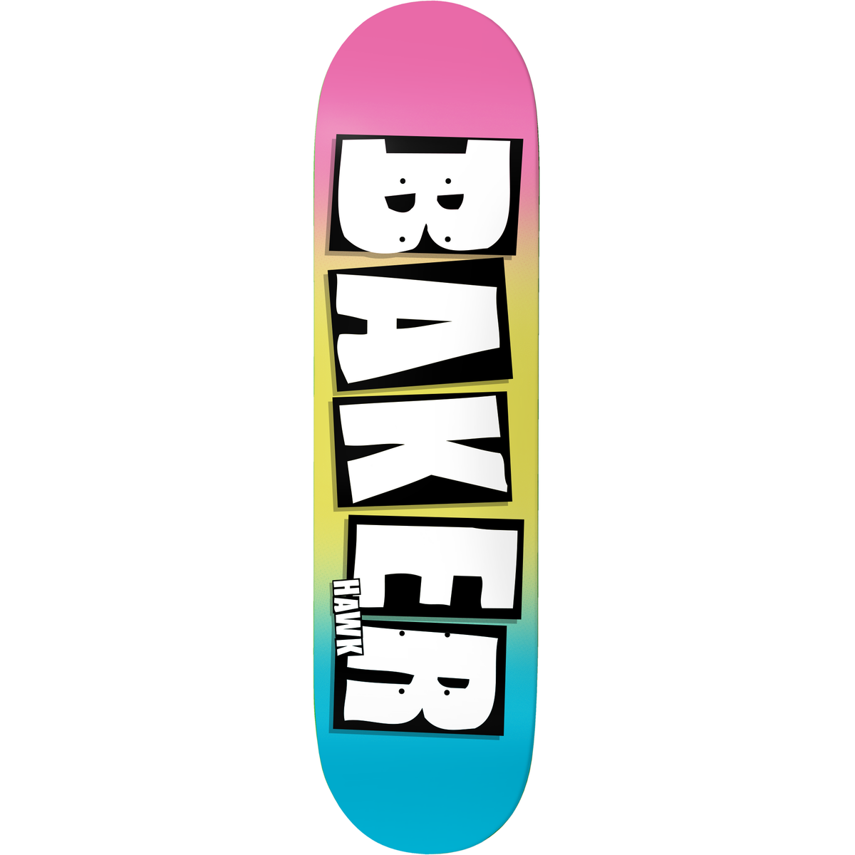 Baker Riley Hawk Brand Name Sherbert 8.0" Skateboard Deck