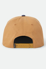 Brixton Drifter Netplus Brown Sugar Navy Snapback Hat