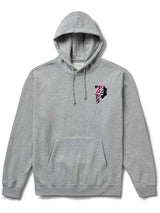 Primitive Honor Heather Grey Hooded Sweatshirt