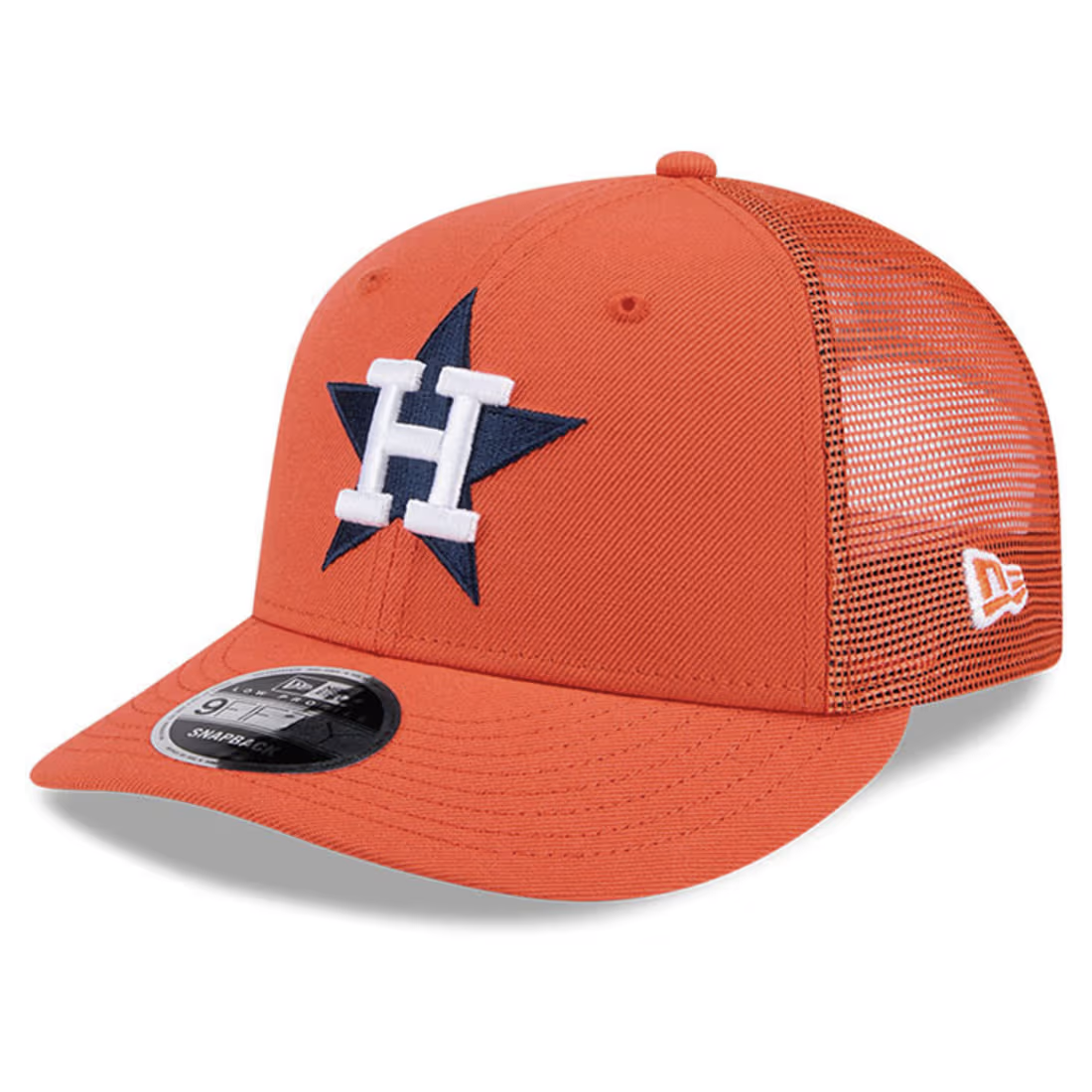 New Era Houston Astros CO Low Profile 950 Trucker Snapback Hat