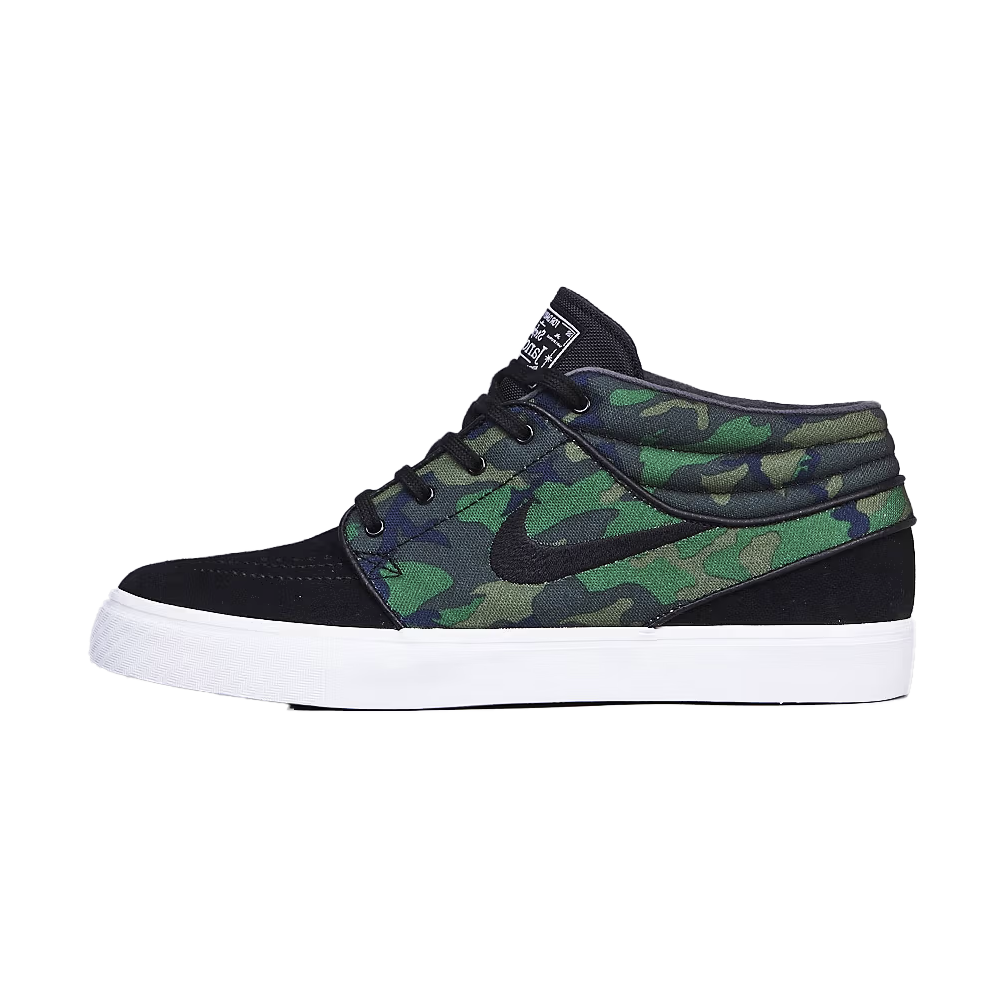 Nike SB Zoom Janoski Mid Black/Iguana Shoes