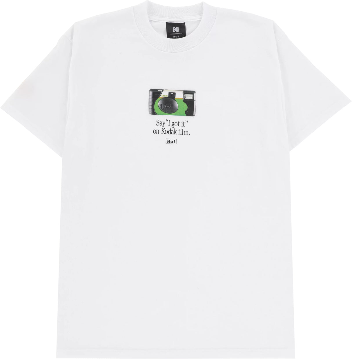 Huf x Kodak Power Flash White S/s Shirt