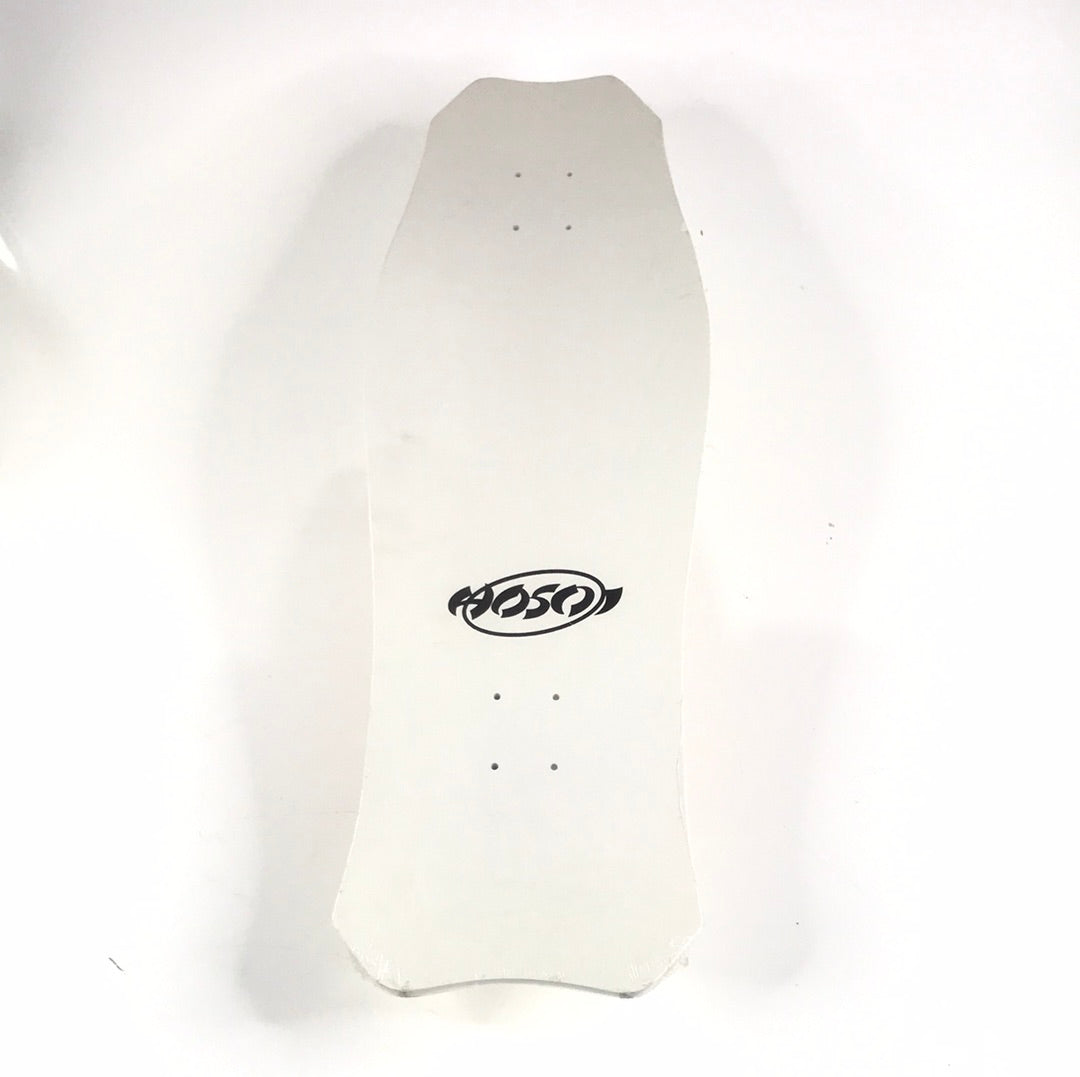 Hosoi Team Hammerhead White 10'' Skateboard Deck