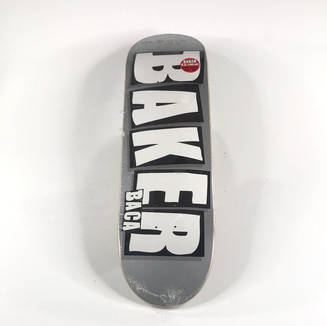 Baker Sammy Baca Brand Logo Grey 8.475 Skateboard Deck – Long