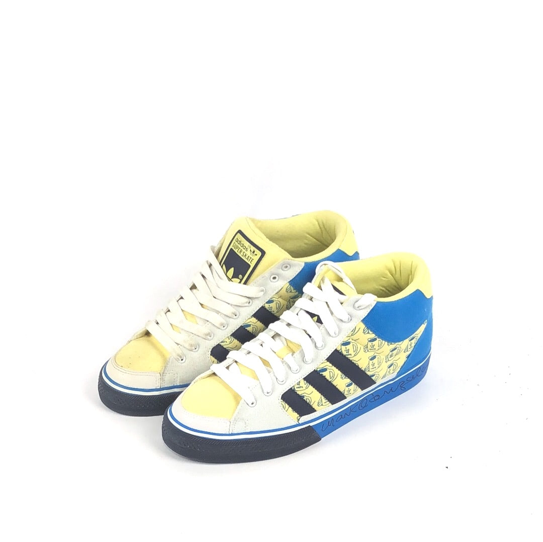 Adidas Skate Superskate Vulcan Mark Gonazles RWHITE/NNY/POOL 466727 US Mens Size 9