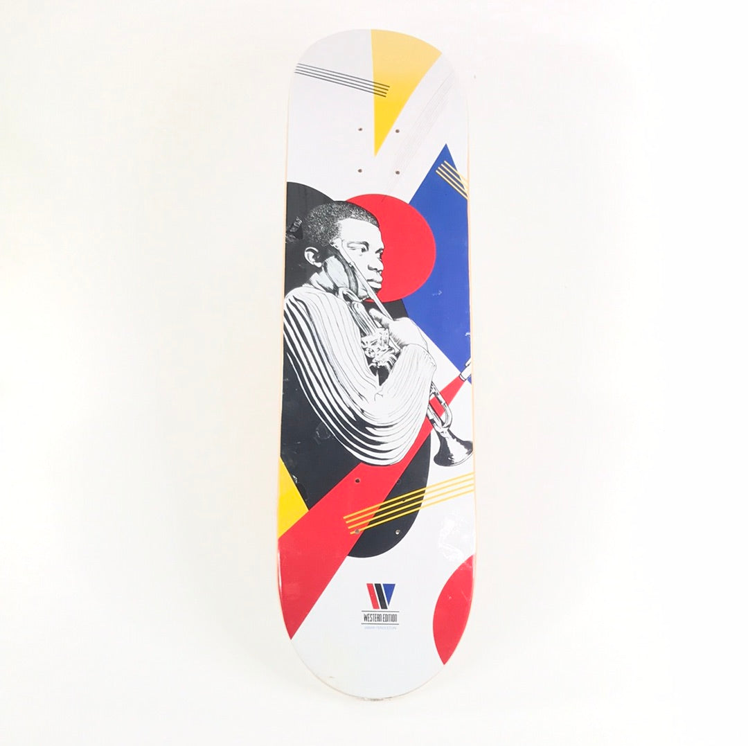 Western Edition Jabari Pendleton Musician Multi 8.0 Skateboard deck