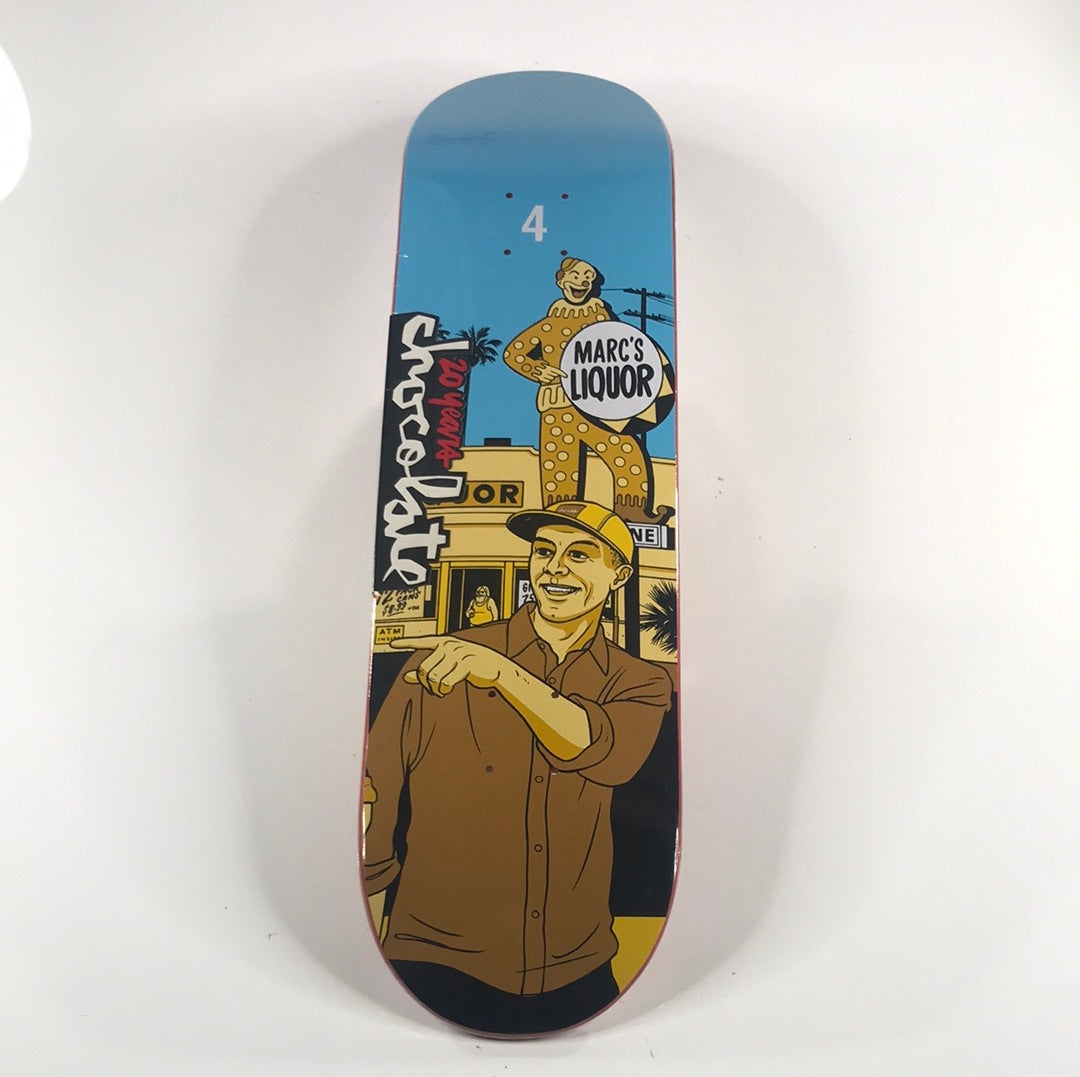 Chocolate Marc Johnson City Series Multi 8.125" Vintage NOS Deck