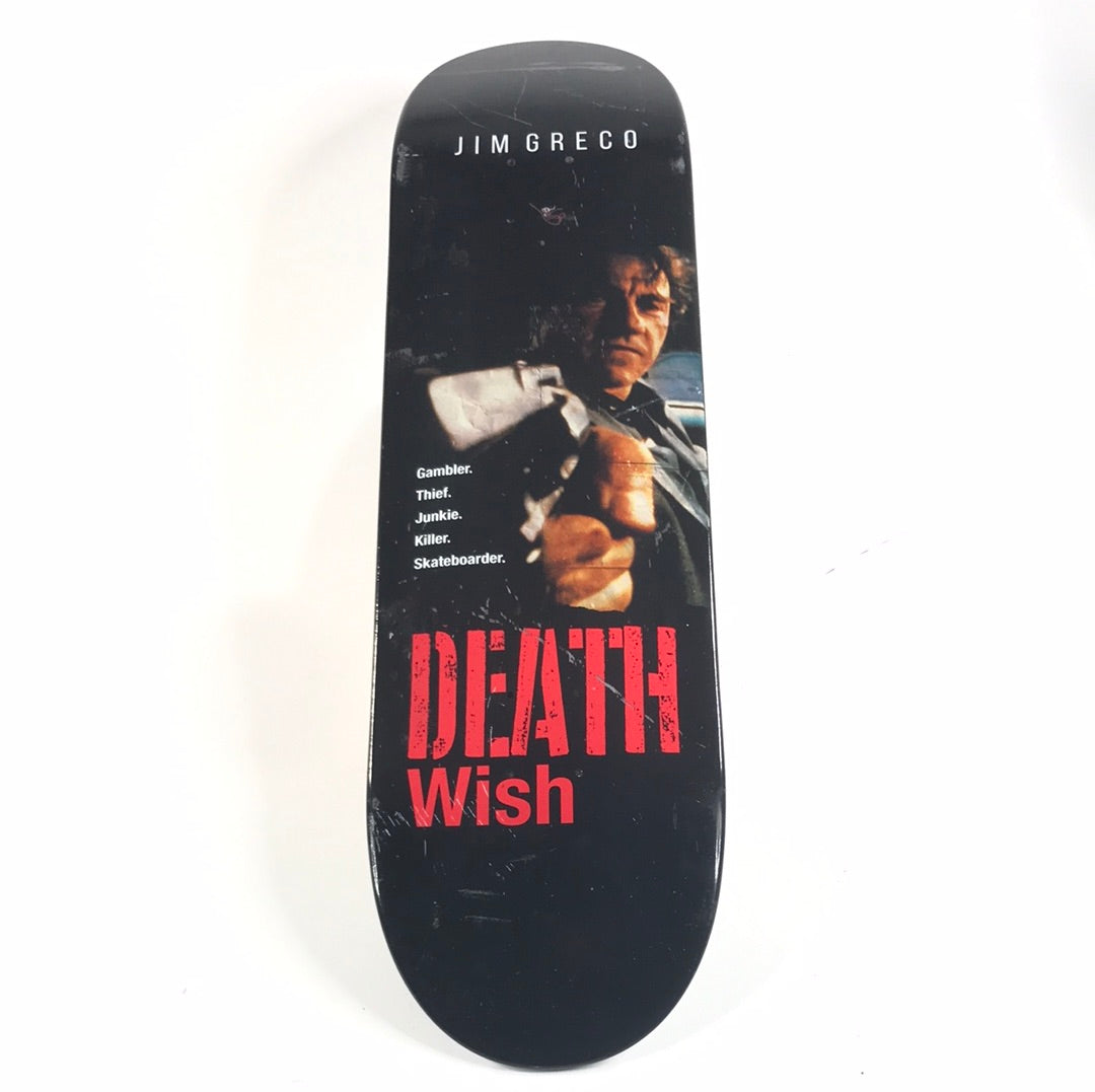 8.38'' - Deathwish Jim Greco Godfather Black 8.38'' Skateboard Deck, image size:1080x1077