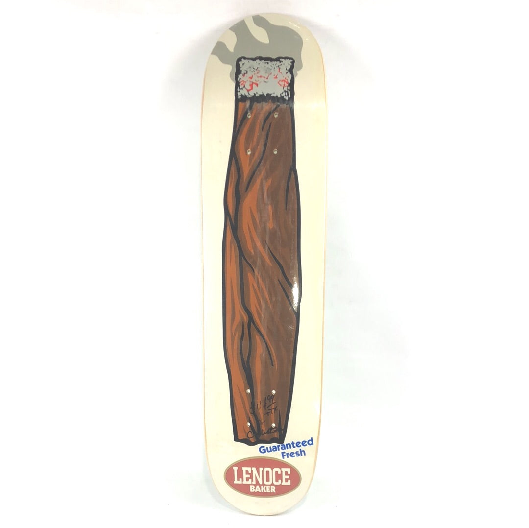 Baker Jeff Lenoce 2003 Blunt Guaranteed Fresh Multi 7.625'' Skateboard Deck