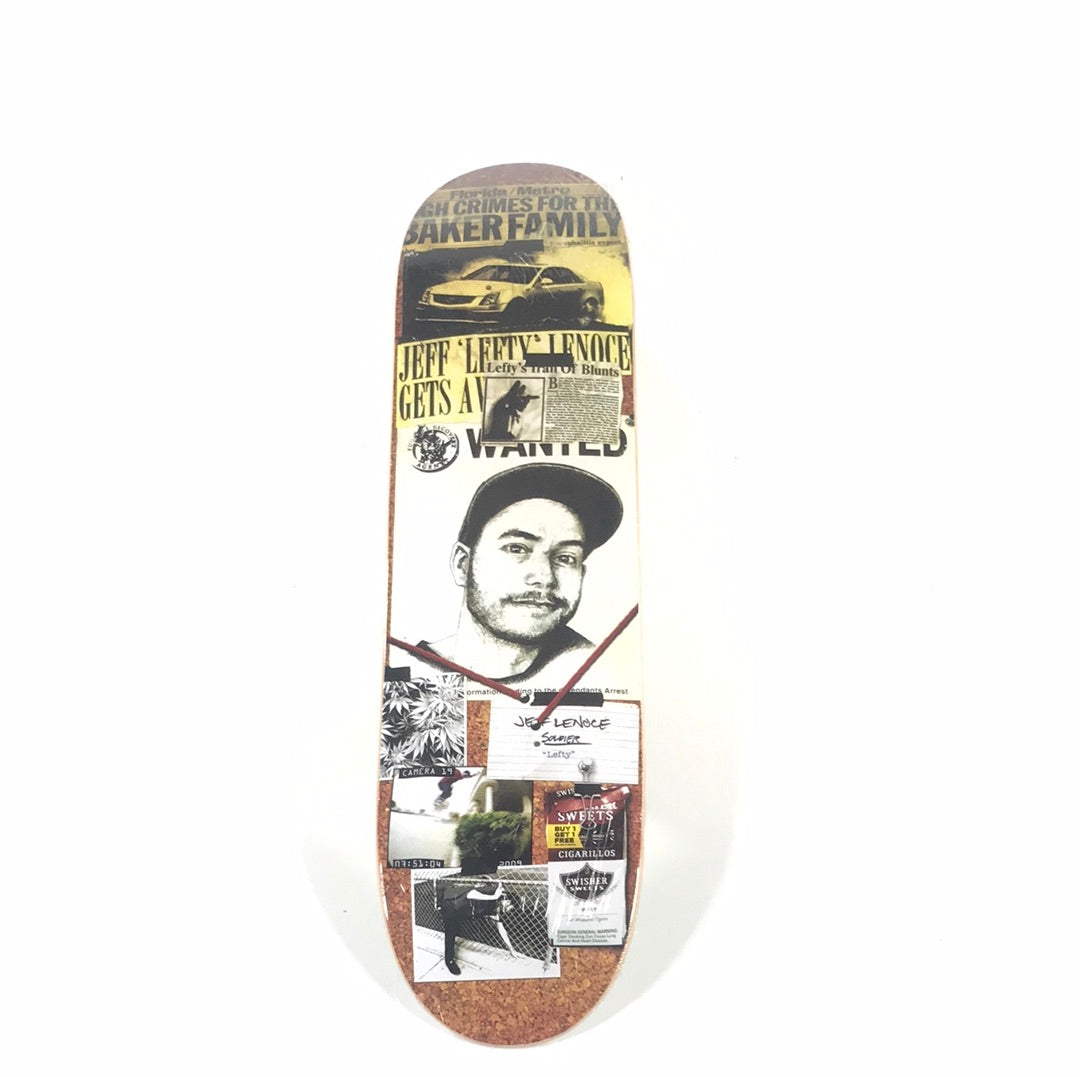 Baker Jeff Lenoce Baker Crime Family 8.0 Skateboard Deck