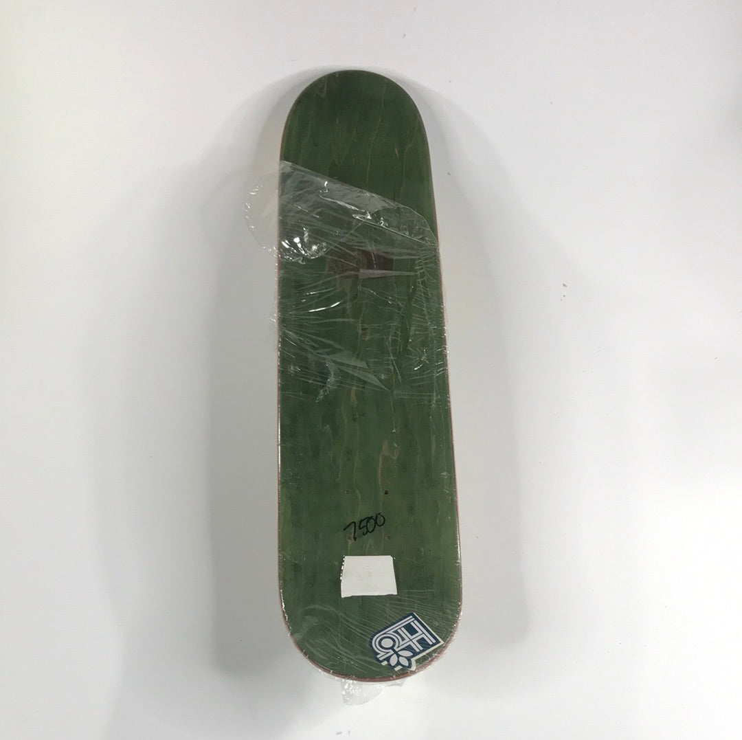 Habitat Raymond Molinar Falcon Yellow/Green 7.75 Skateboard Deck