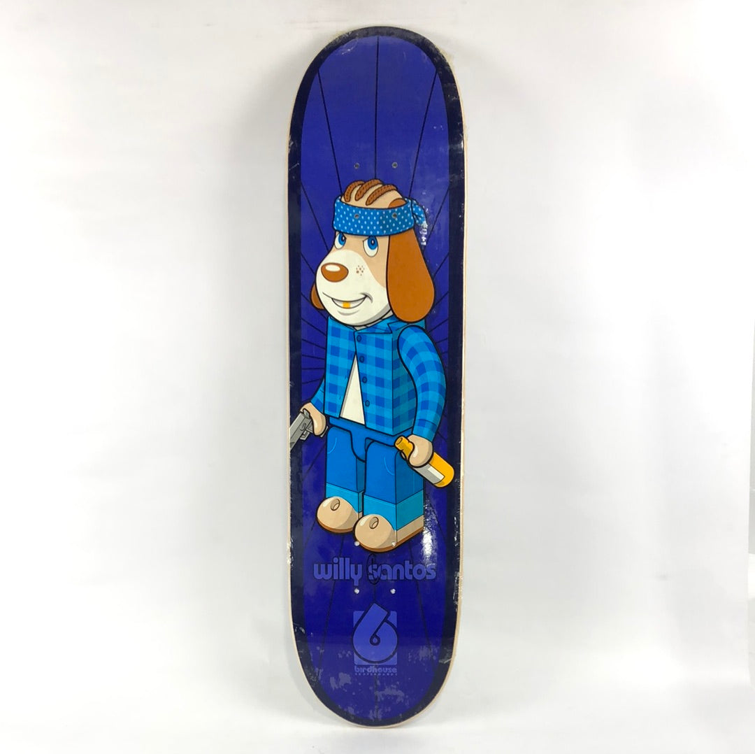 Birdhouse Willy Santos Lego People 2003 Multi 7.5'' Skateboard Deck