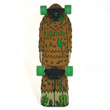 Habitat Bigfoot Cruiser Brown 9" Complete Skateboard