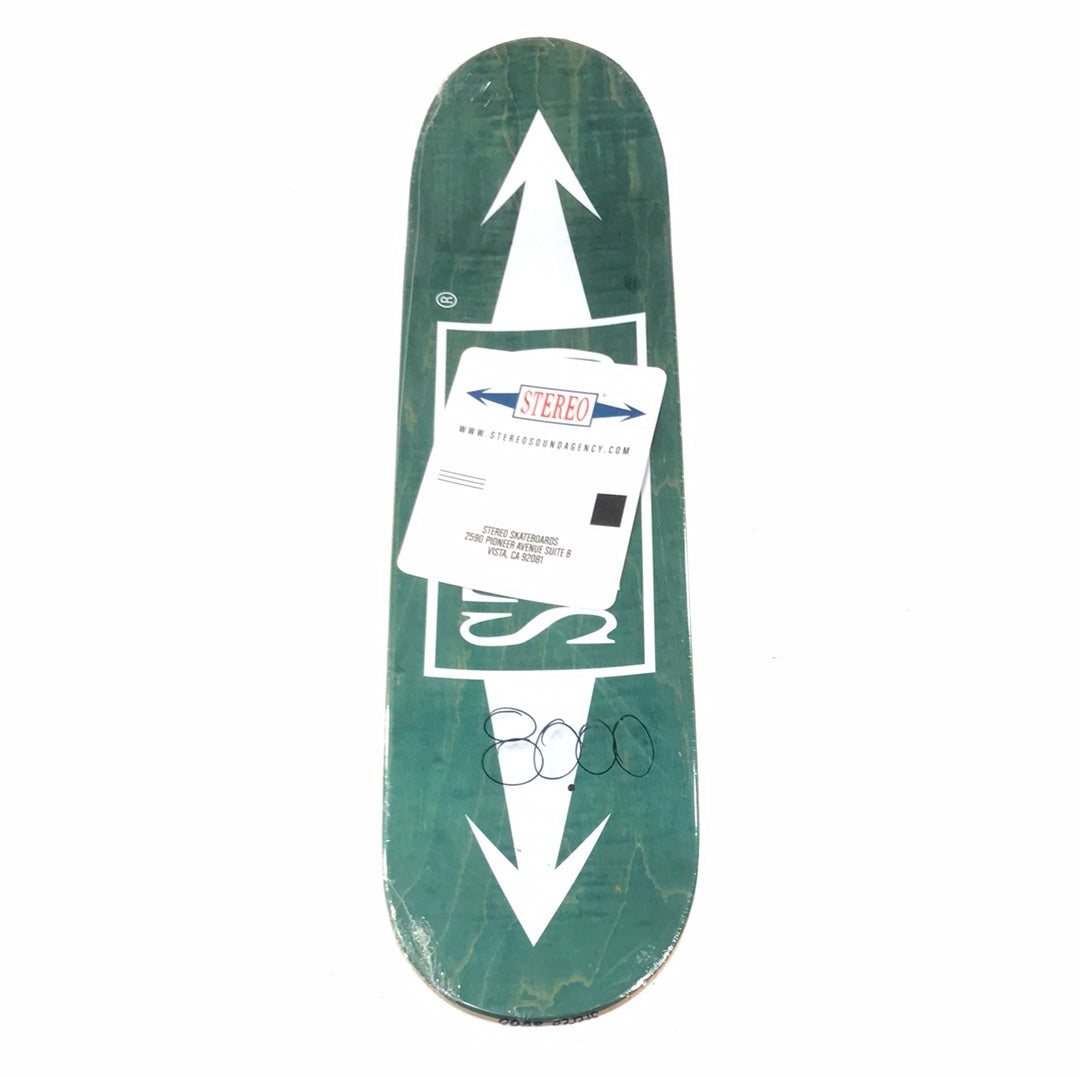 Stereo Jack Sabback The Sound Black 8.0 Skateboard Deck