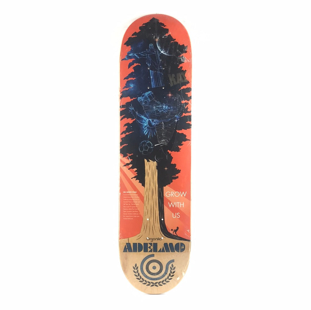 Organika Adelmo Jr Grow With Us Multi 8.10'' Skateboard Deck