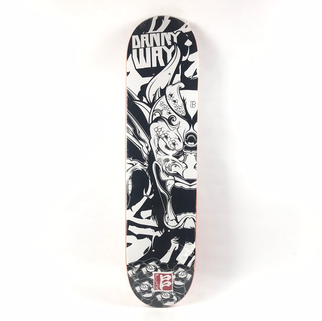 Plan B Danny Way Samurai Black/White 7.75