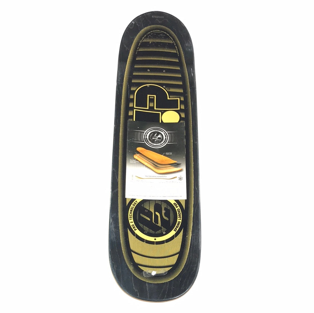 Flip Luan Oliveira Straight Outta Parthenon Black/ White Scratched Skateboard Deck