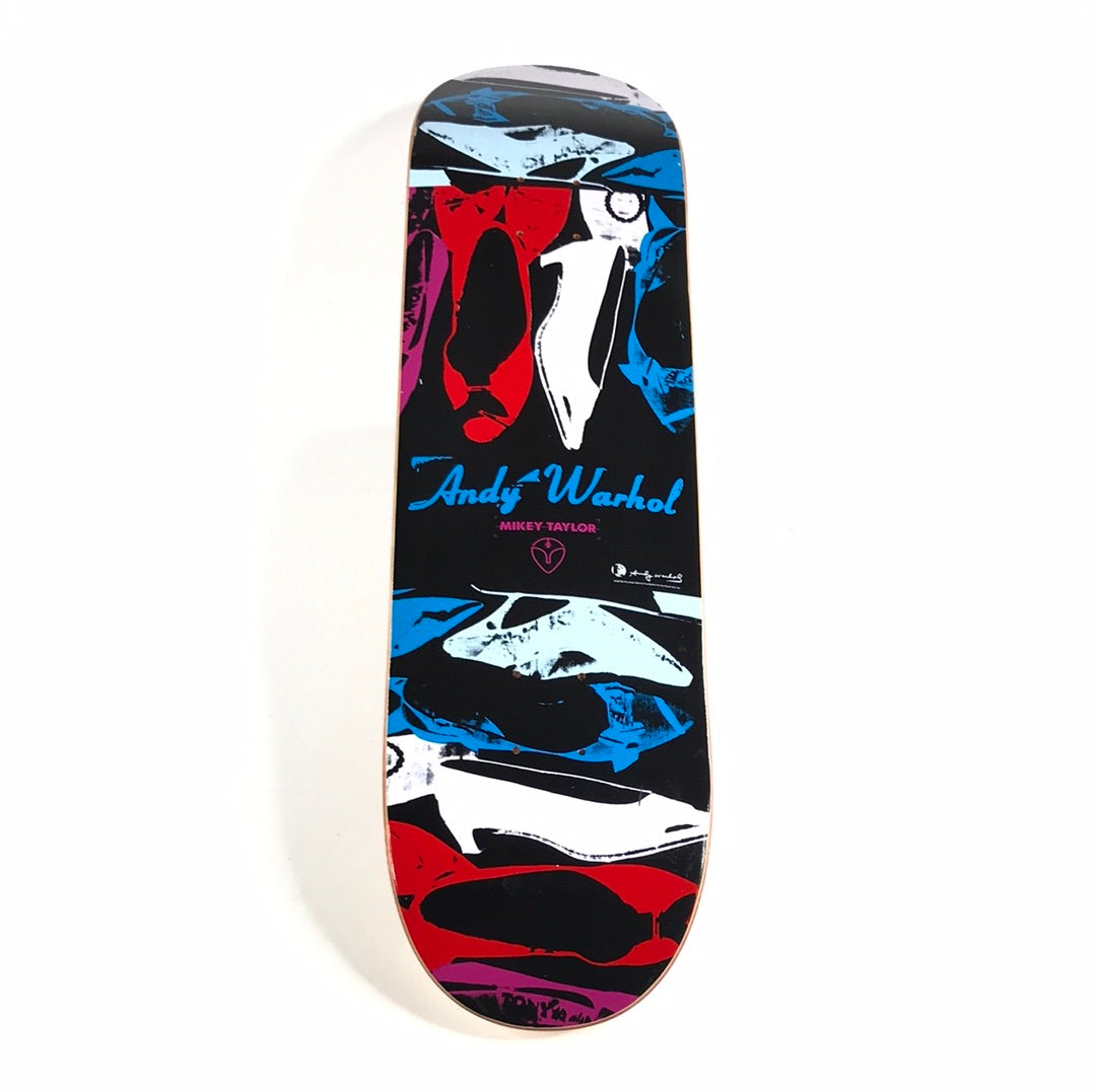 Alien Workshop Mikey Taylor Andy Warhol Shoes Abstract 8.25" Skateboard Deck