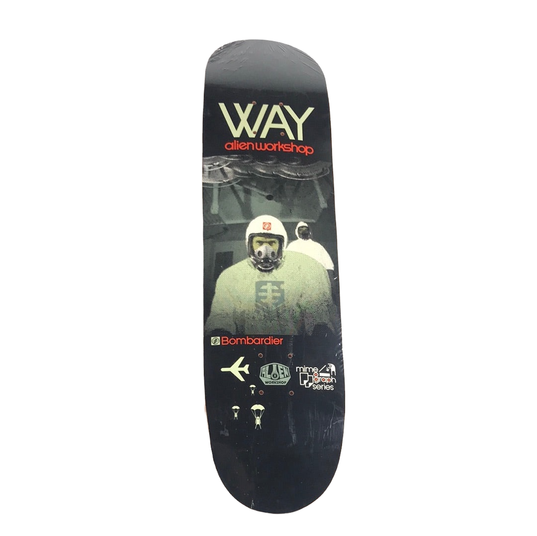 Alien Workshop Danny Way Bombardier McGrath photo 7.8" Skateboard Deck 2005