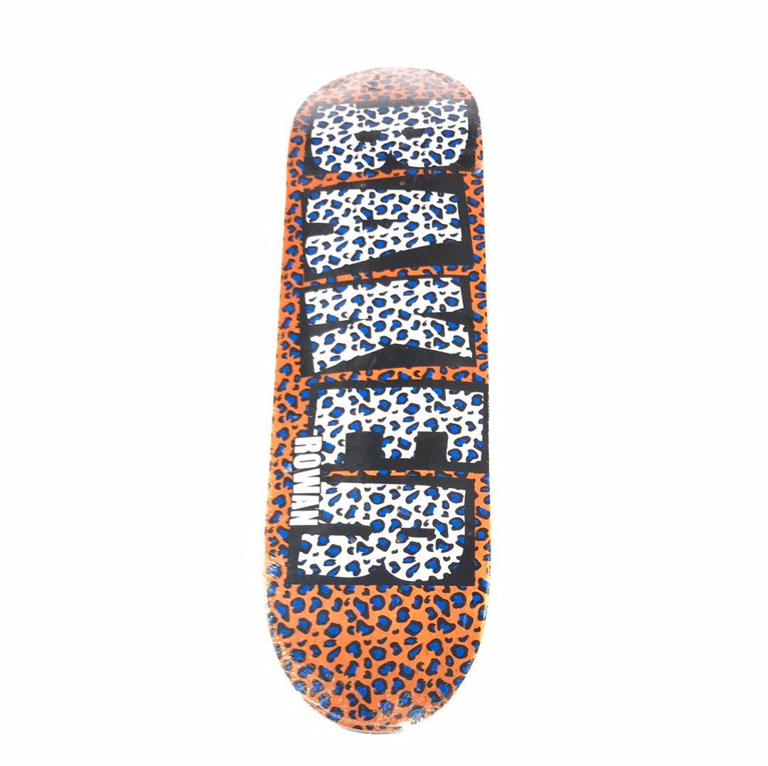 Baker Rowan Zorilla Cheetah Print Multi 8.475 Skateboard Deck