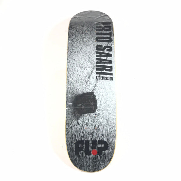 スケートボード saari Flip Arto Saari Side Mission Gravel Grey 8.5 Skateboard Deck