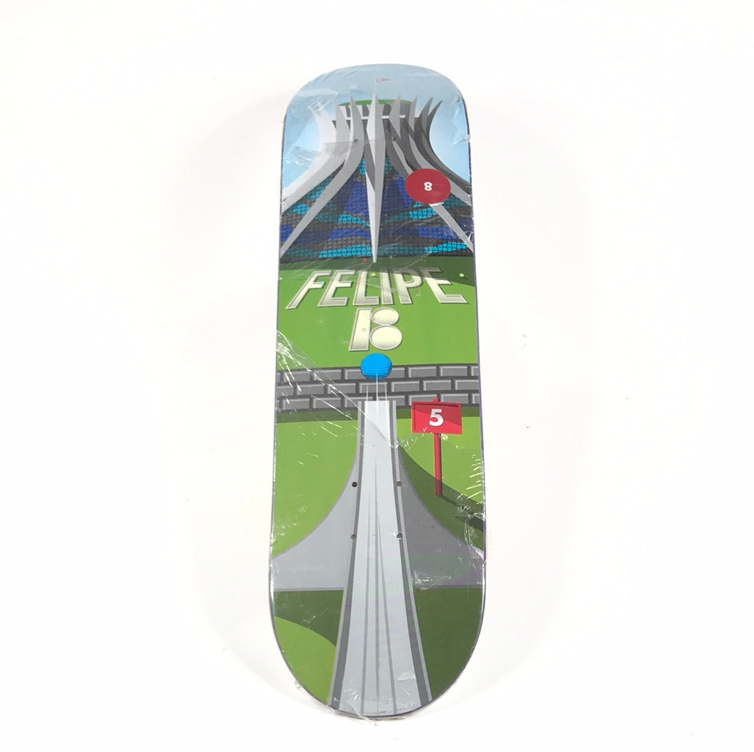 Plan B Felipe Gustavo Stadium Multi 8.0 Skateboard Deck