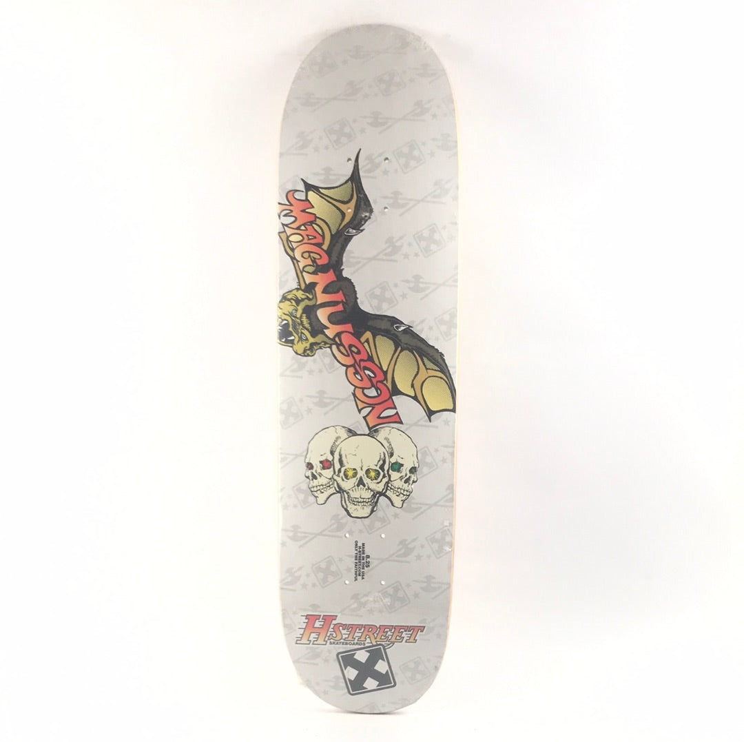 H-Street Tony Magnussen Flying Bat Street Series Skulls  8.25'' Skateboard Deck