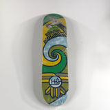 Habitat Raymond Molinar Falcon Yellow/Green 7.75 Skateboard Deck