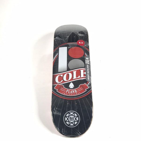 Plan B Cole Black Ice Black 8.5 Skateboard deck – Long Beach Skate Co