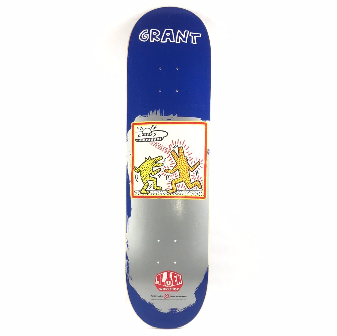 Alien Workshop Grant Taylor Keith Haring Blue 8.125