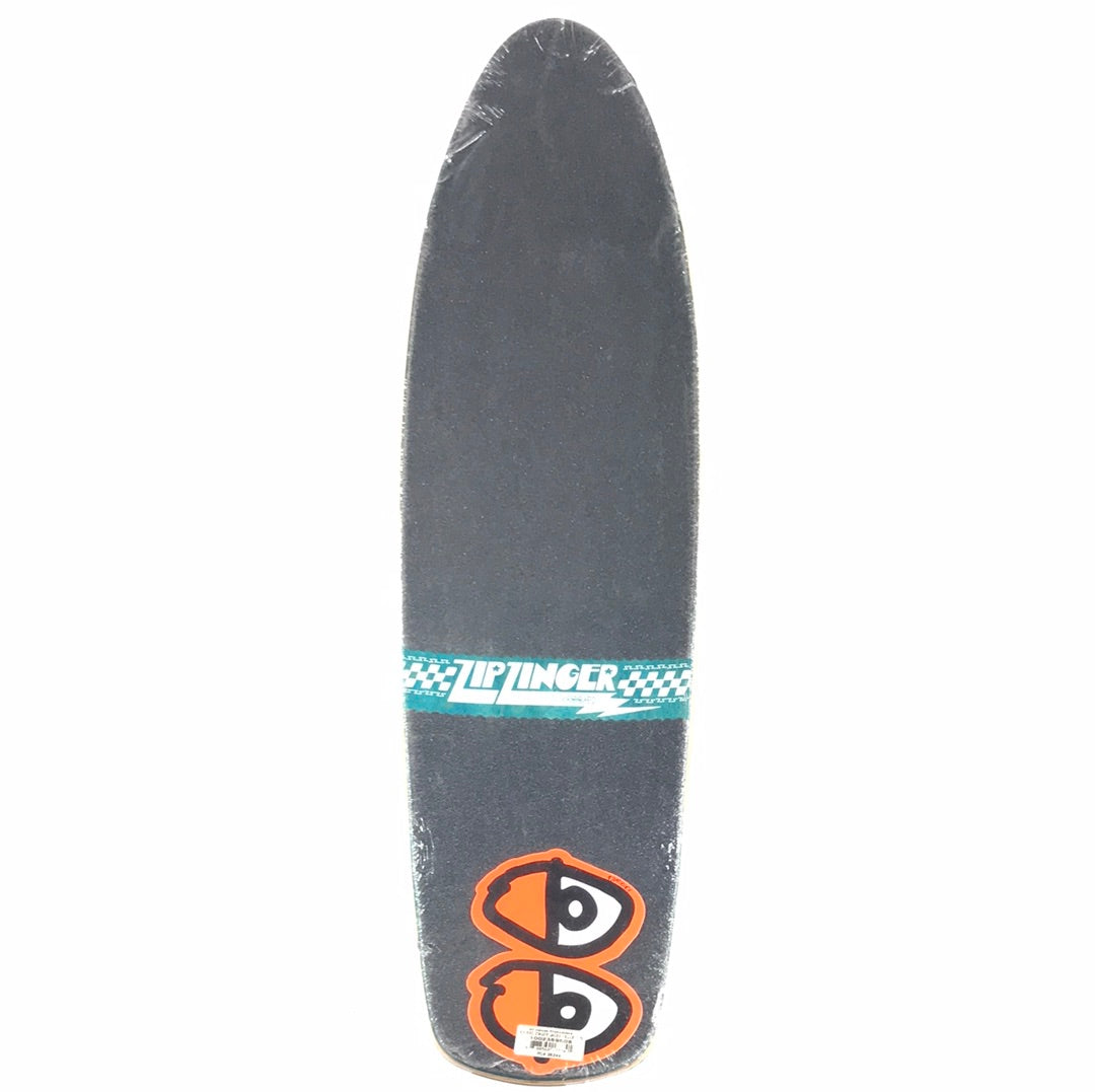 Krooked Team Zip Zinger Blue 7.75 Skateboard Deck