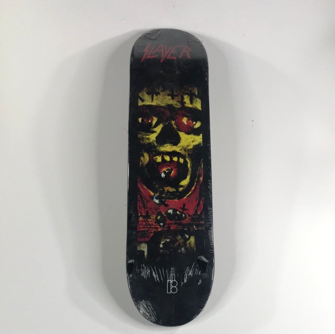 Plan B Danny Way Slayer Black 7.75 Skateboard Deck 2007