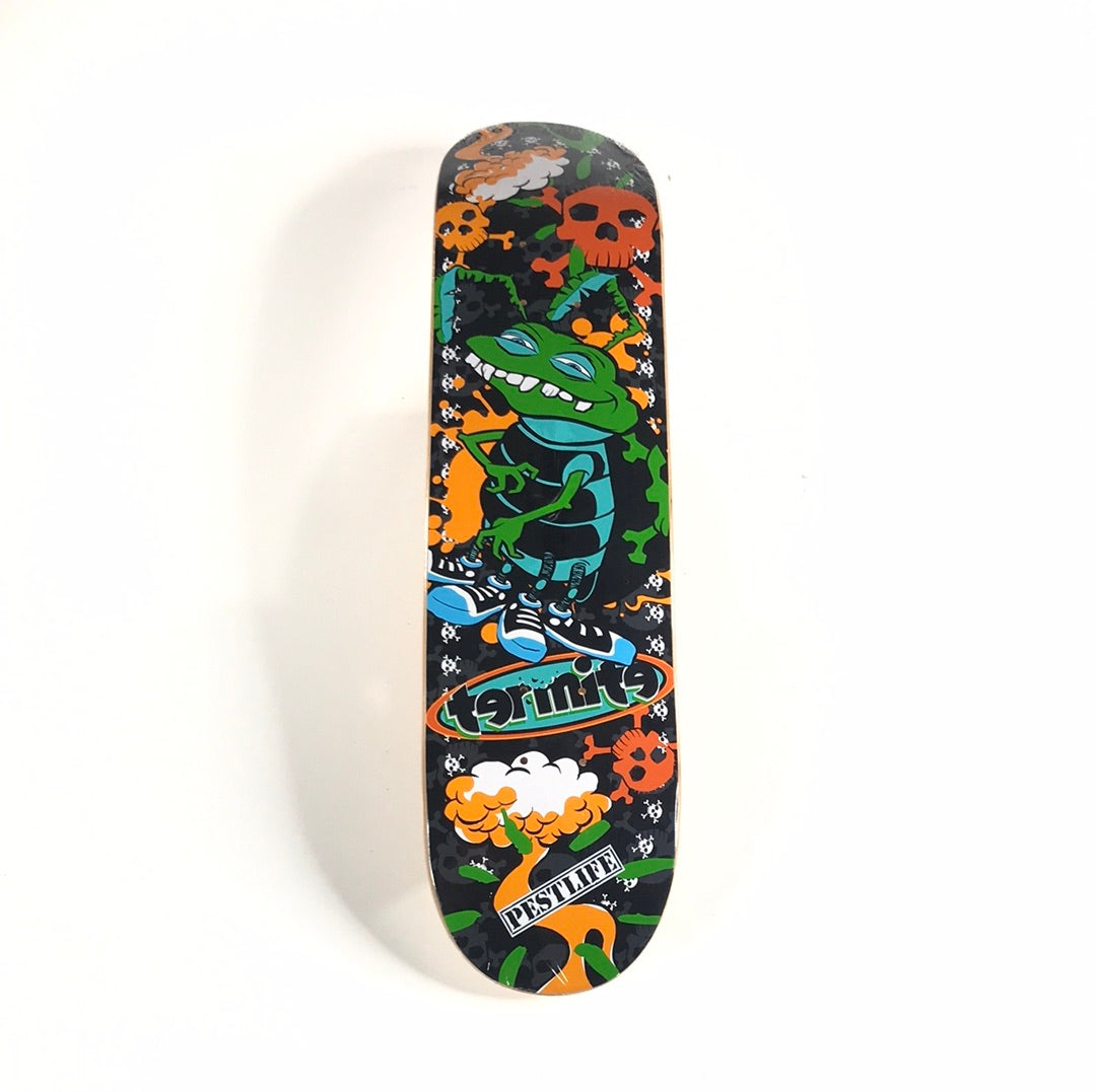 Termite Pestlife Black 7 1/8th Skateboard Deck