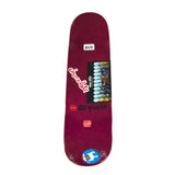 Chocolate Jerry Hsu City Series Jerry's Donuts Yellow/Blue Skateboard Deck