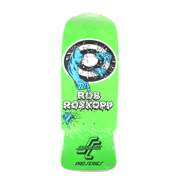 パペッポポーペン Santa Cruz Rob Roskopp Target 2 Green Fluorescent 10.0 Skateboard