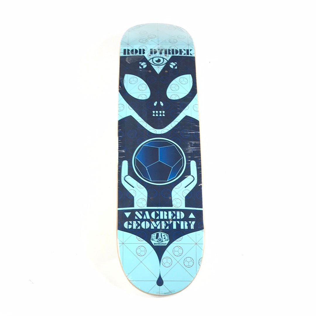 Alien Workshop Rob Dyrdek Sacred Geometry Blue 8.0" Skateboard Deck