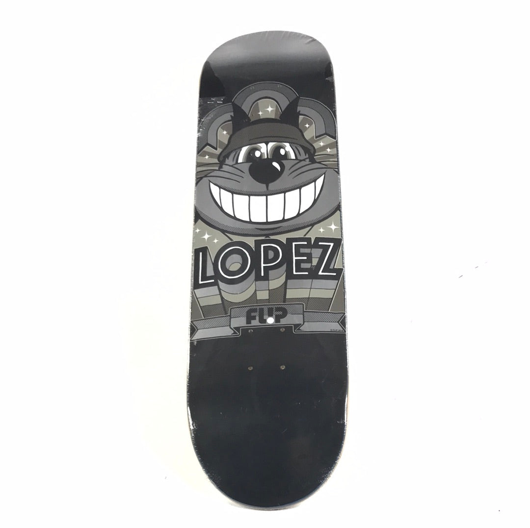 Flip Louie Lopez Gallery Series Smiling Cat Green Top Black/Grey