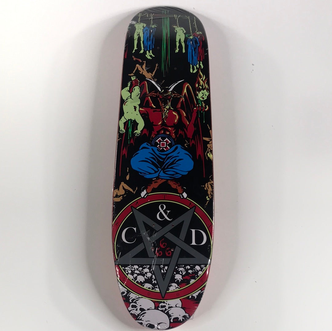 Cease & Desist Ritual Assorted Colors 9.0 Skateboard Deck – Long