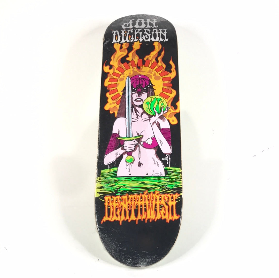 Deathwish Jon Dickson Sun Woman Multi 8.38'' Skateboard Deck