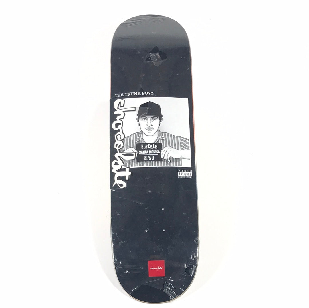 Chocolate Elijah Berle Mug Shot Black 8.5 Skateboard Deck