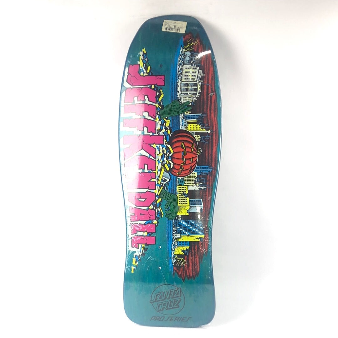 Santa Cruz Jeff Kendall Pumpkin Powerply Blue/Pink 10'' Skateboard