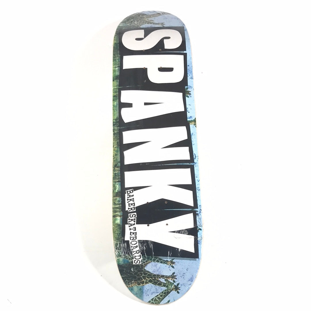 Baker Spanky Box Letters Multi 8.0 Skateboard Deck – Long Beach