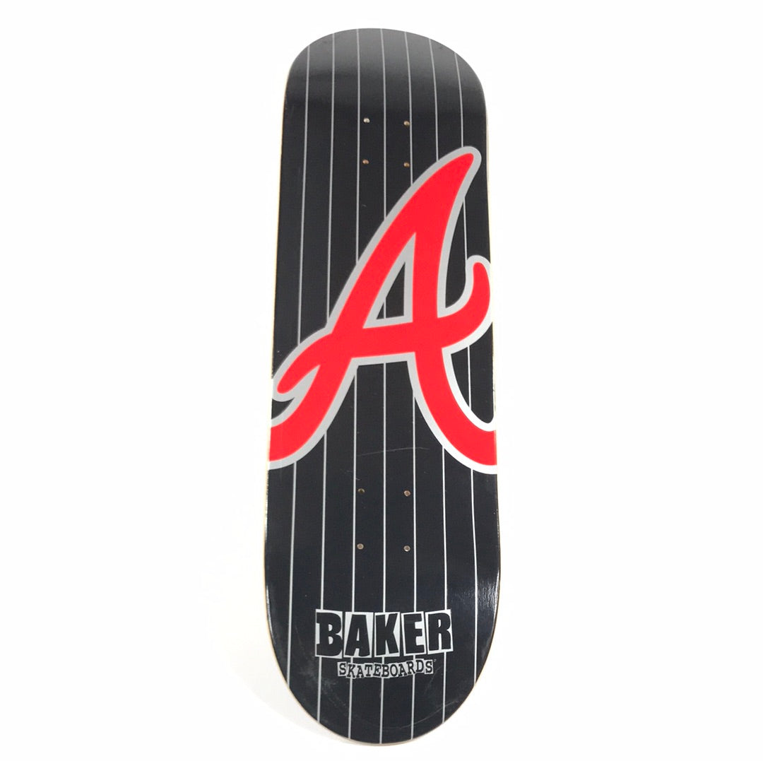 Baker Andrew Reynolds Initial Stripes Black/Red 8.38" Skateboard