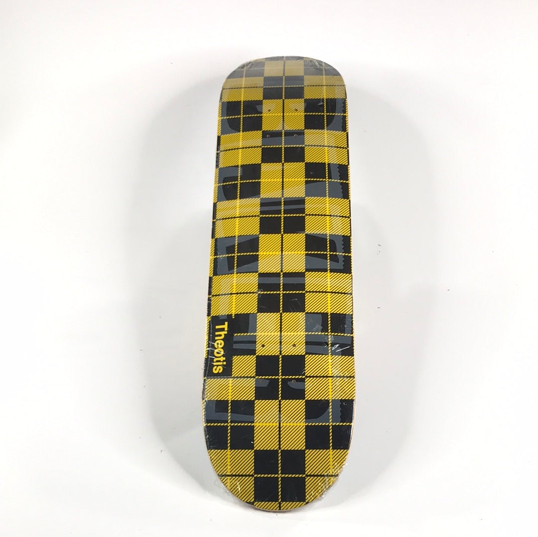 Baker Theotis Beasley Plad Black/Yellow 8.0 Skateboard Deck – Long